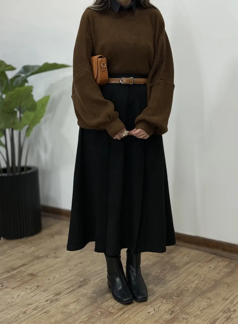 پلیور بافت ماهلی 13